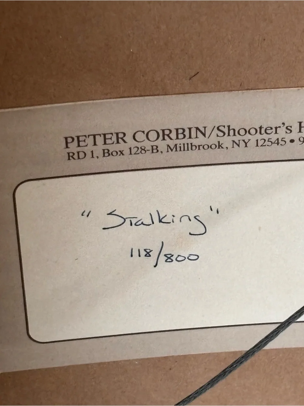 Peter Corbin Limited Edition Signed Lithograph - 